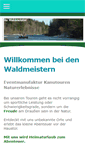 Mobile Screenshot of diewaldmeister-muenchen.de