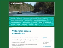 Tablet Screenshot of diewaldmeister-muenchen.de